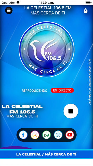 La Celestial FM Screenshot