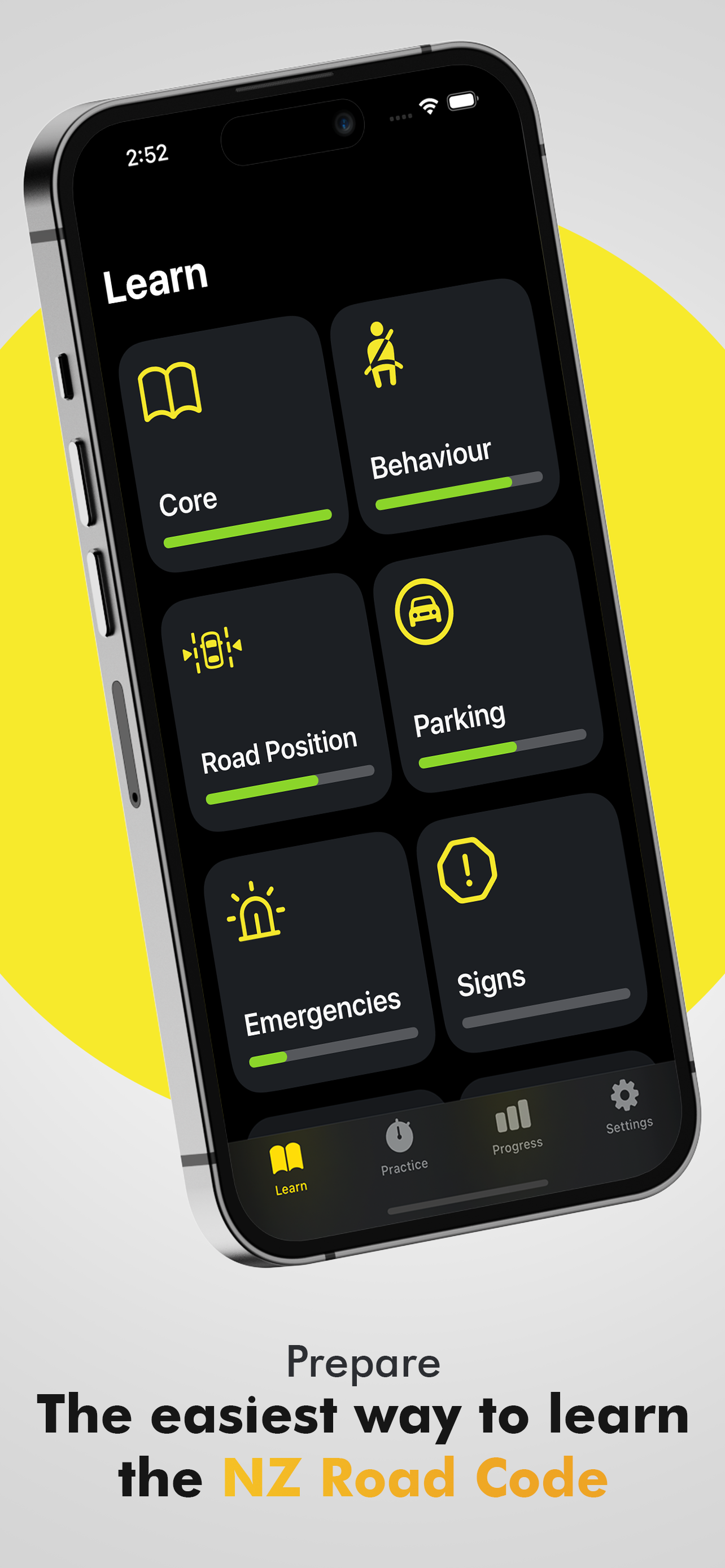 NZ Learners Driving Test