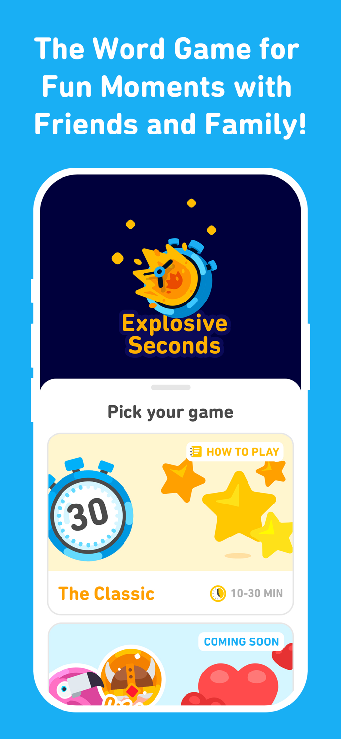 Explosive Seconds - Word Game