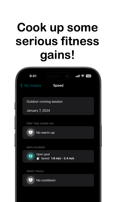 WorkoutKitchen Screenshot