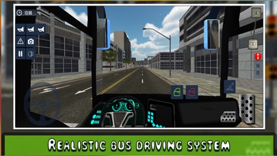 Bus Travel Drive Simulation Screenshot