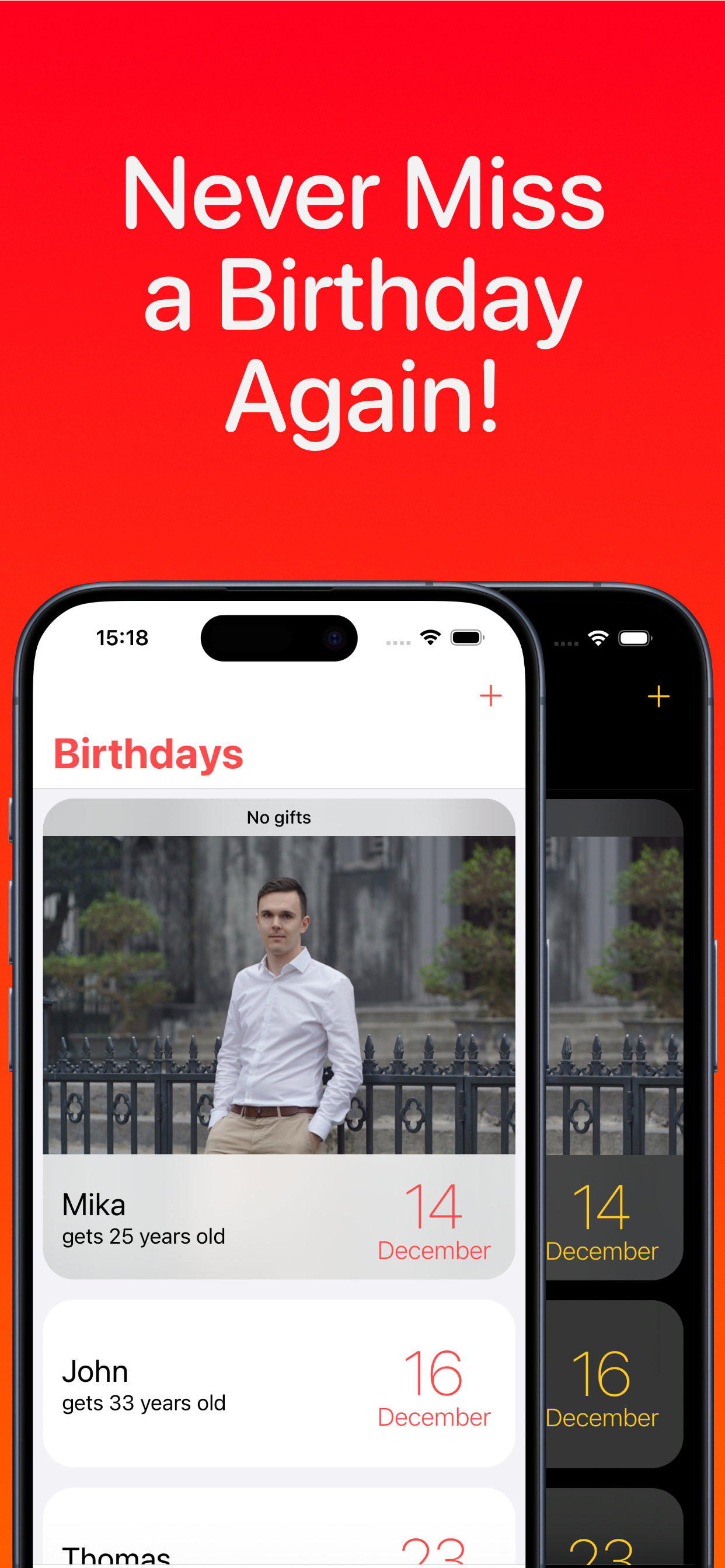 Birthday Reminder - BDayz