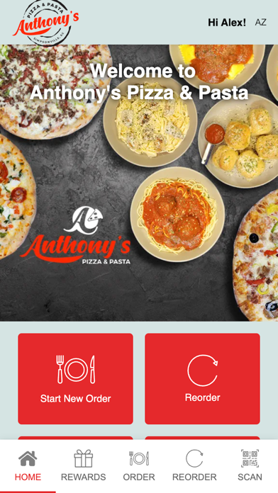 Anthony's Pizzeria Screenshot