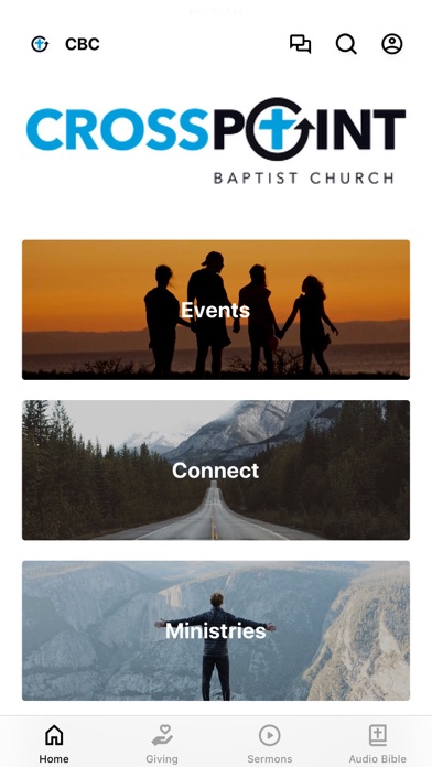 Crosspoint Baptist Church Screenshot