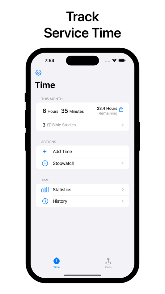 #1. Ministry - Time & Calls (iOS) 由: Jason Johnson