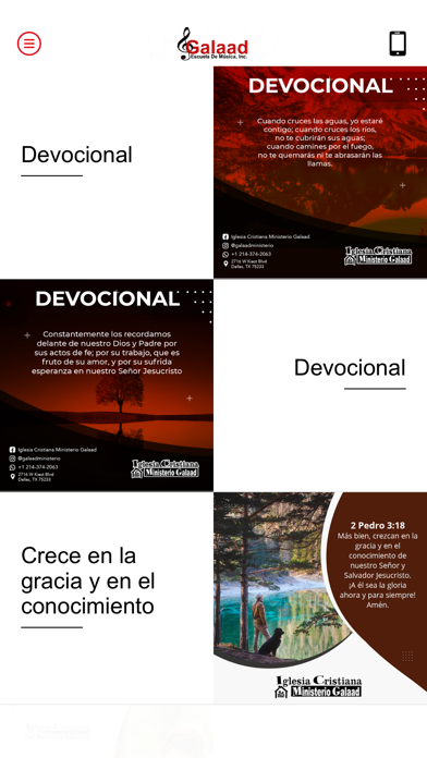 Screenshot #3 pour Escuela de Musica Galaad