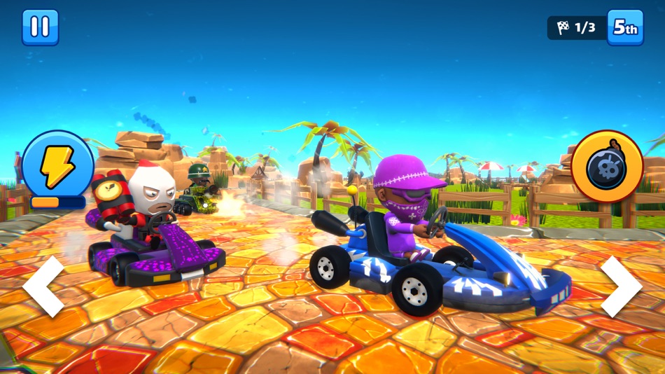 #6. Turbo Dash Kart 2023 Racing (iOS) Podle: RAZVAN IVAN