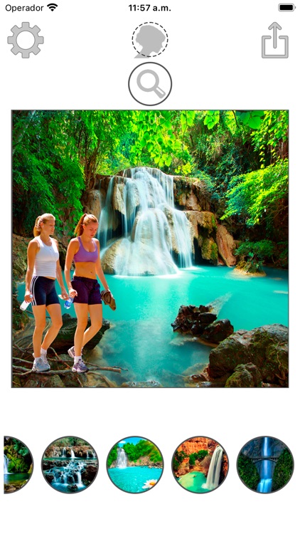 Waterfall montage with photos screenshot-3