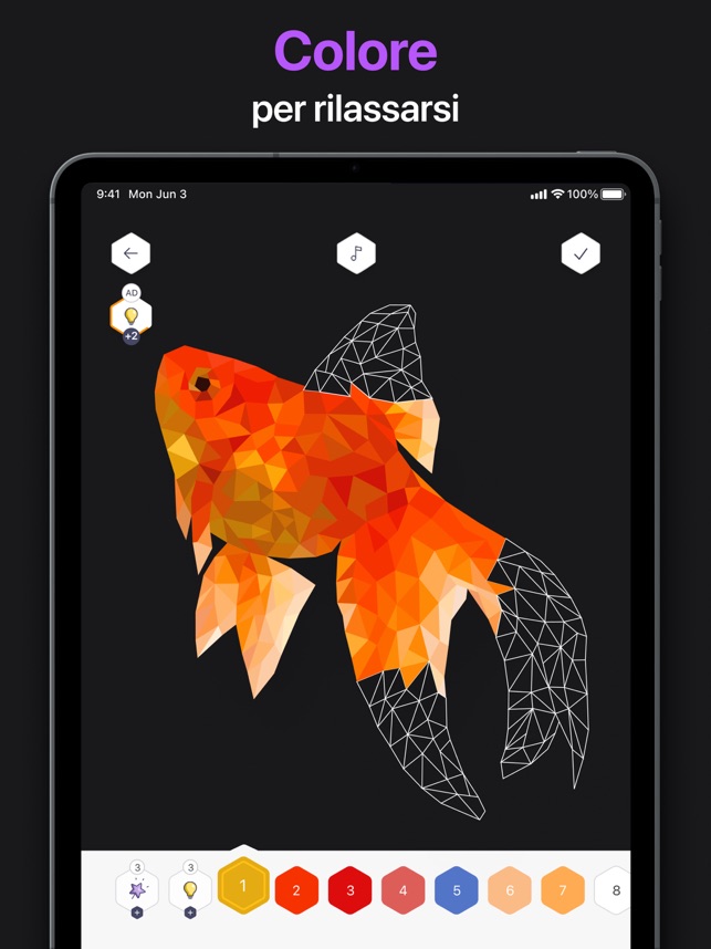 Polygon – Disegni da Colorare su App Store
