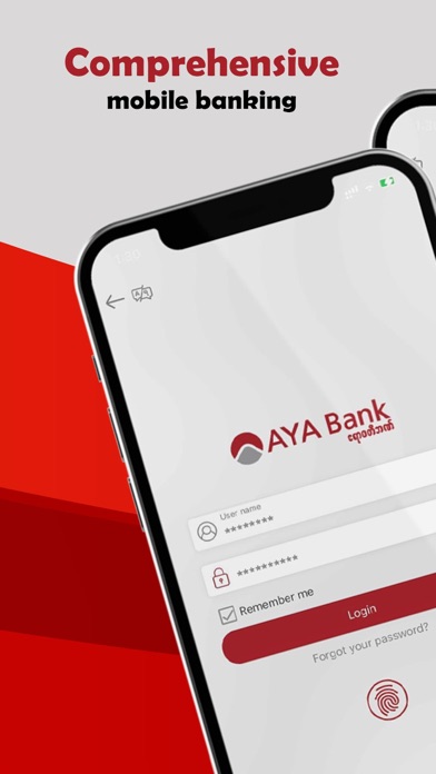 Screenshot #1 pour AYA mBanking 2.0