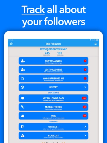 Still Followers for Twitter Xのおすすめ画像5