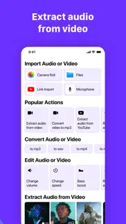 mp3 converter & audio editor iphone screenshot 2