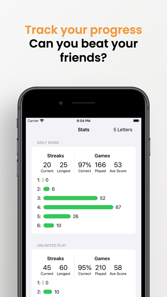 #5. Word Guess by Wordit (iOS) By: Eric Schofield