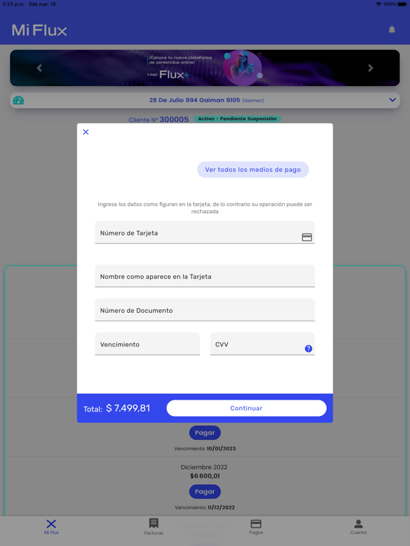 App screenshot