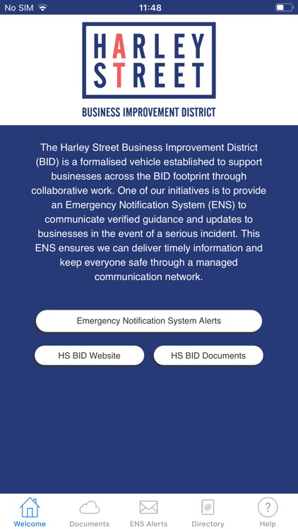 Harley Street BID ENS System