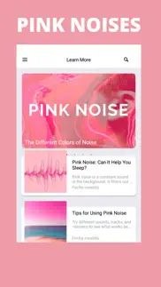 pink noises app iphone screenshot 2