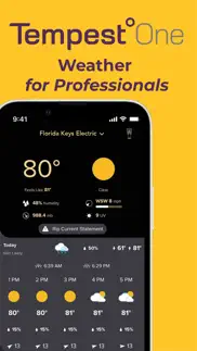tempestone weather iphone screenshot 1
