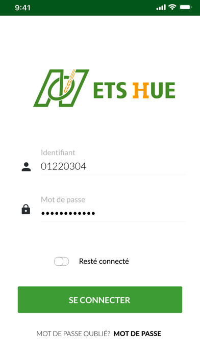 Hue Négoce Screenshot