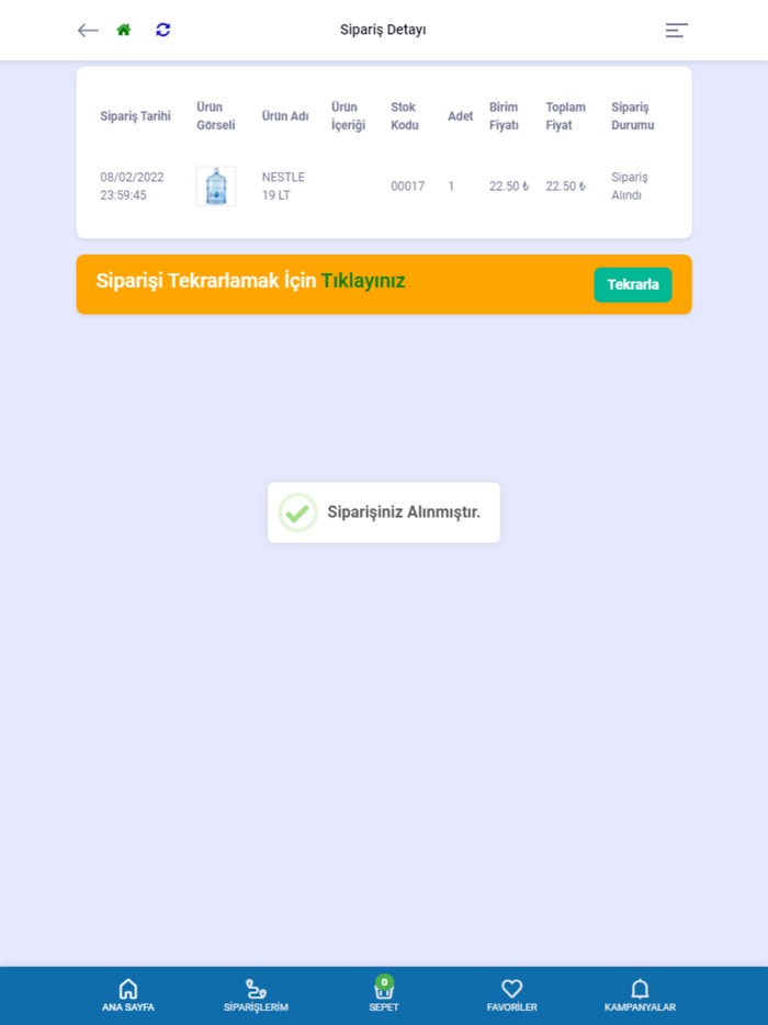 Yıldız Su Sipariş