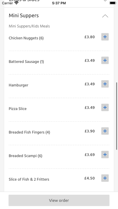 Vito's Fish & Chips, Glasgow Screenshot