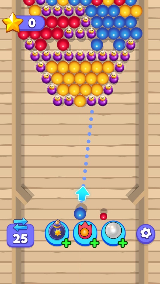 #7. Bubble Fall 3D (iOS) 由: Voodoo