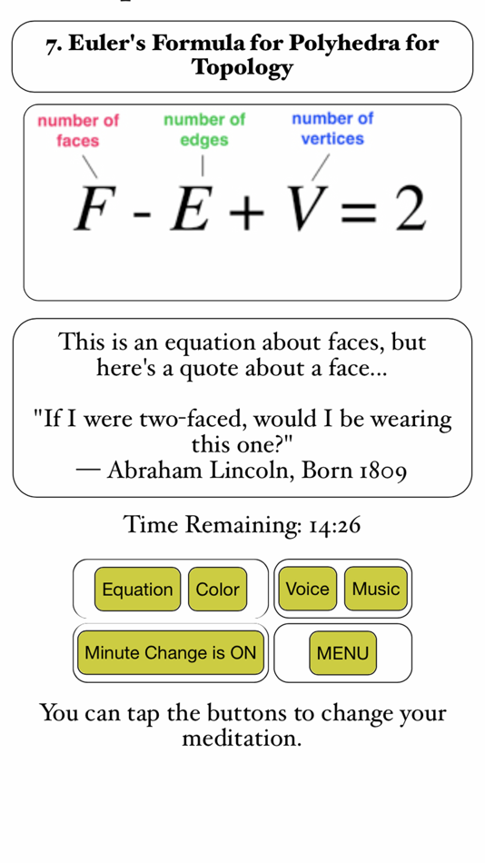 #3. Equation Meditation (iOS) Podle: Mind Body Aware Games LLC
