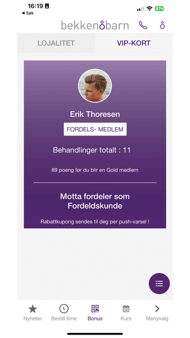 bekken og barn Screenshot