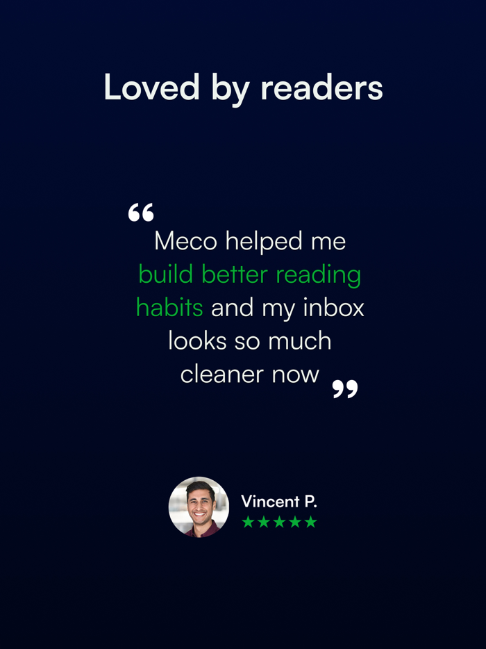 Newsletter Reader by Meco