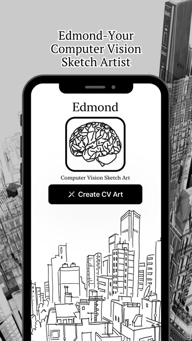 Edmond-CV Sketch Art Screenshot