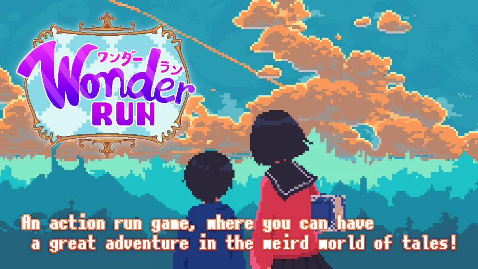 #1. WonderRun - Run action RPG (iOS) بواسطة: Yuji Onuki