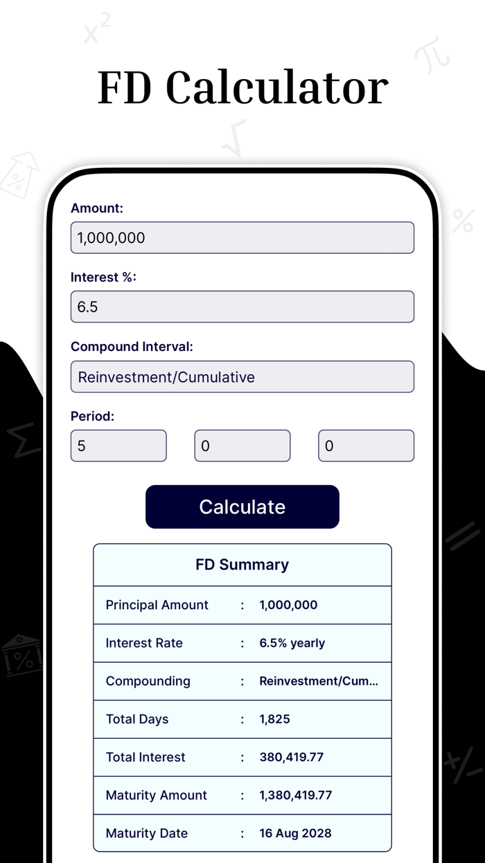 Interest Calculator,GST Finder
