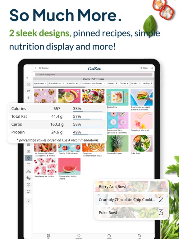 CookBook - Recipe Manager App iPad app afbeelding 10