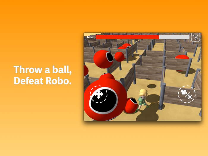 3D Maze Robo.