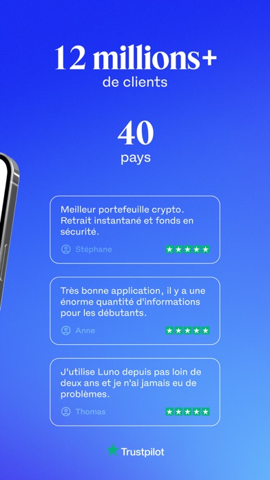 Screenshot #2 pour Luno Bitcoin & Crypmonnaies