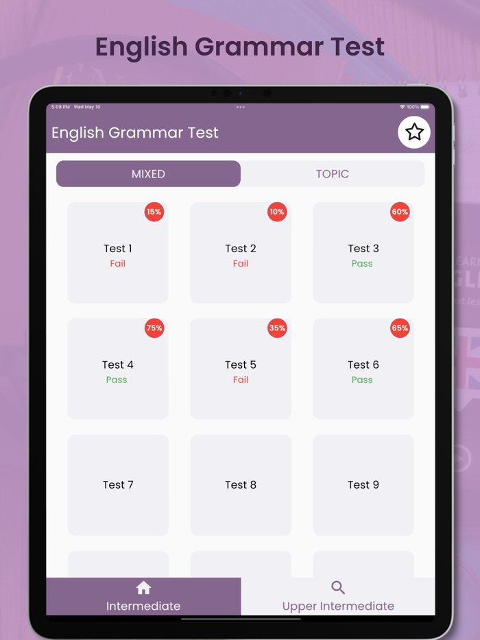 English Grammar Test 2024