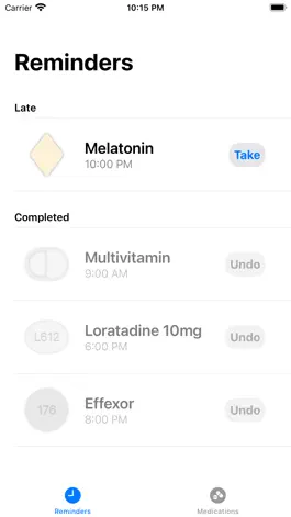 Game screenshot Tabs - Medication Reminders apk