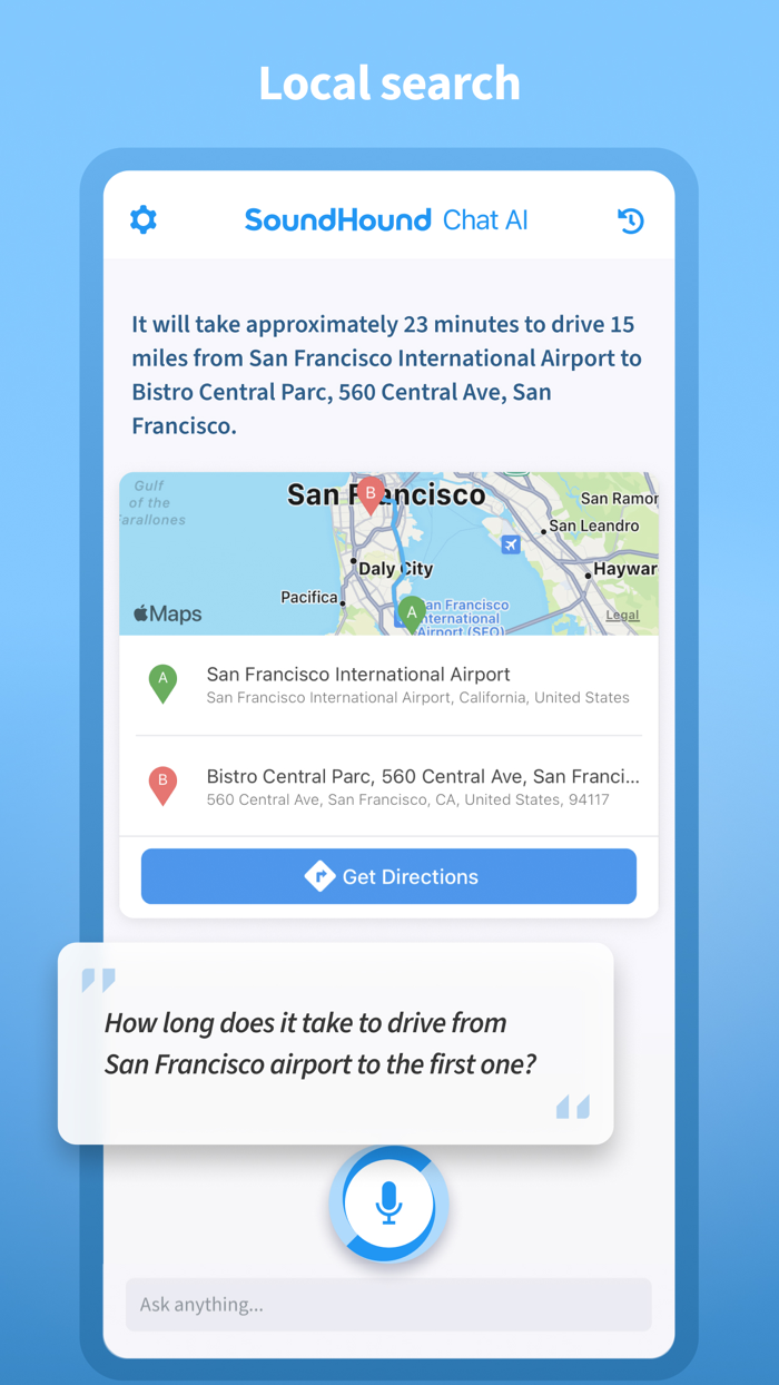 SoundHound Chat AI App
