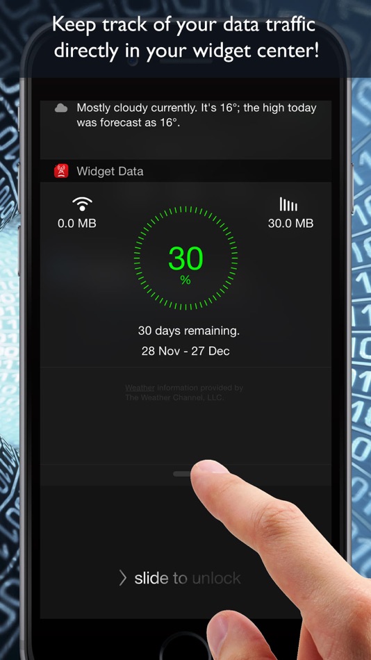 Widget Data Cellular - 1.4 - (iOS)