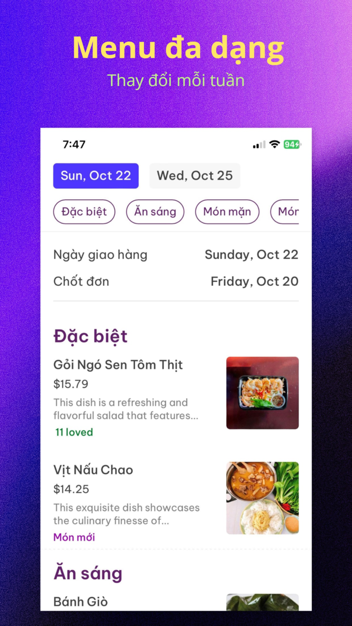 Vocado Vietnamese cuisine