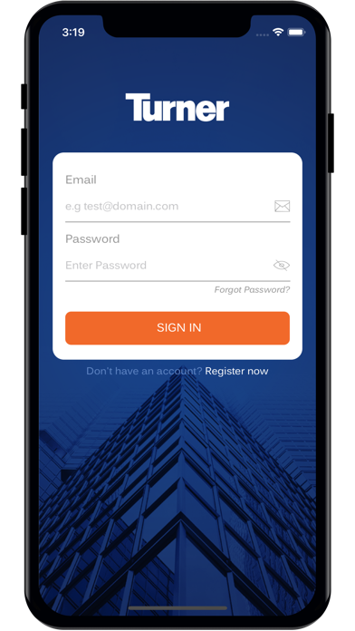 Turner App Screenshot
