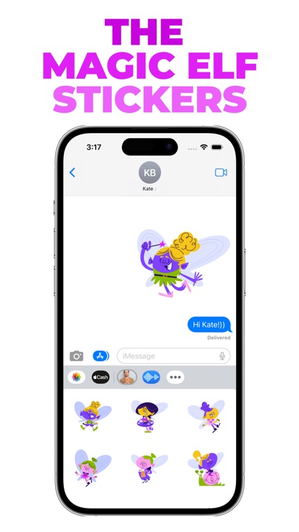 The Magic Elf stickers