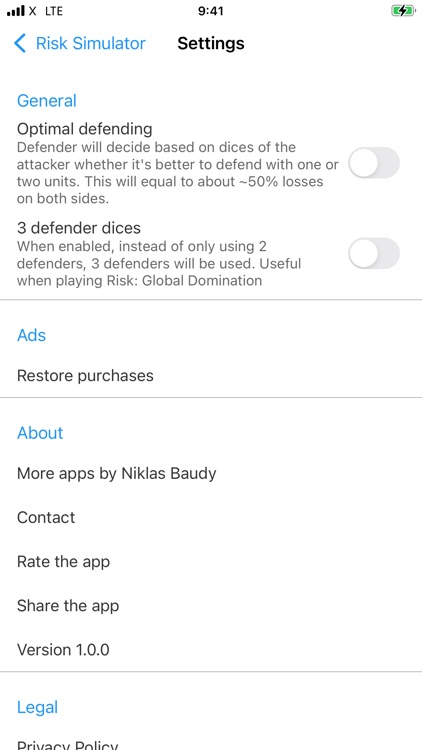 Risk Battle Simulator screenshot-7