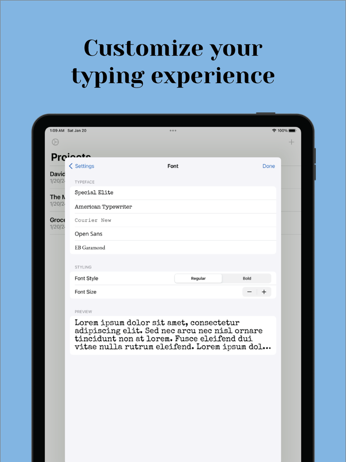 Typewrite – Virtual Typewriter