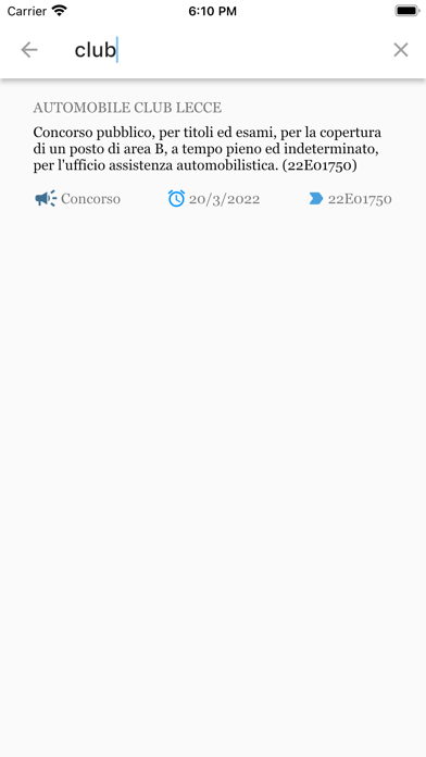 Concorsi Gazzetta Screenshot