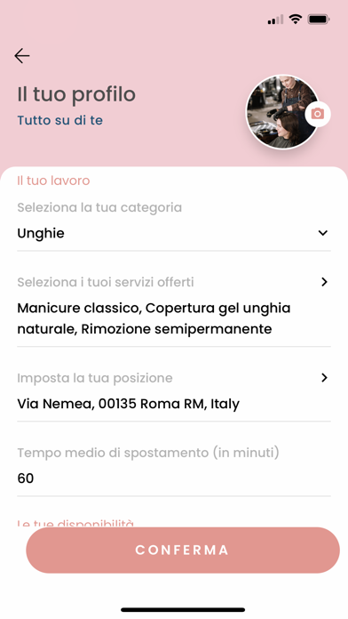 Posh BAH Professionisti Screenshot