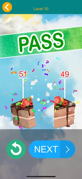 Game screenshot Candy Challenge: Cut Perfect apk