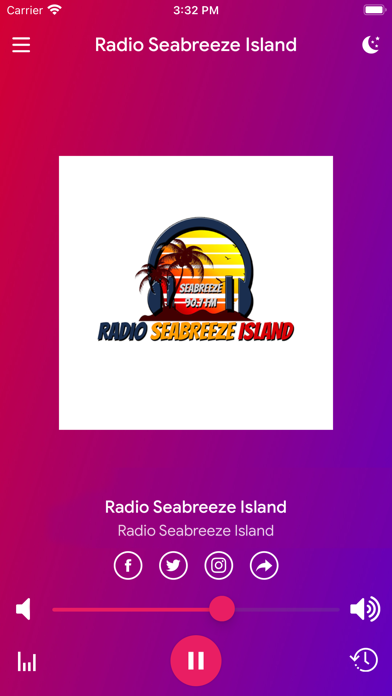 Radio Seabreeze Island FM Screenshot