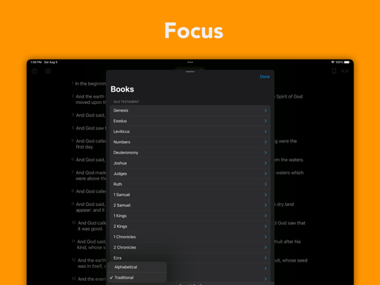 Screenshot #6 pour Another Bible App