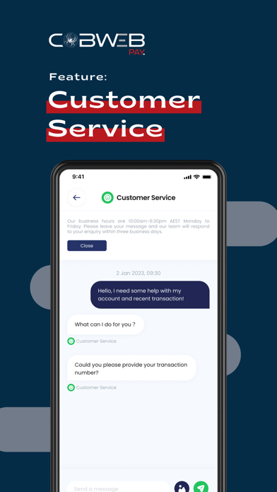 CobWeb Pay Screenshot