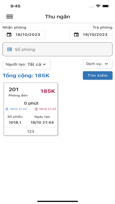 Ezibee PMS Screenshot